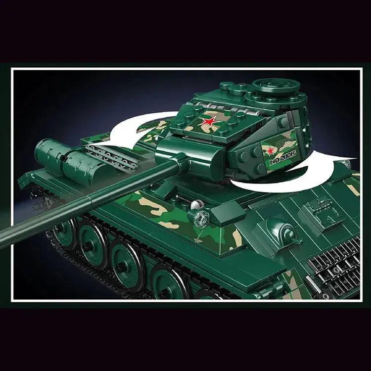 REMOTE CONTROLLED T-34 TANK 799PCS