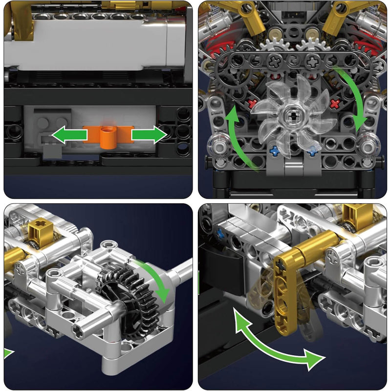 6.5L Naturally Aspirated V12 British Engine 973PCS