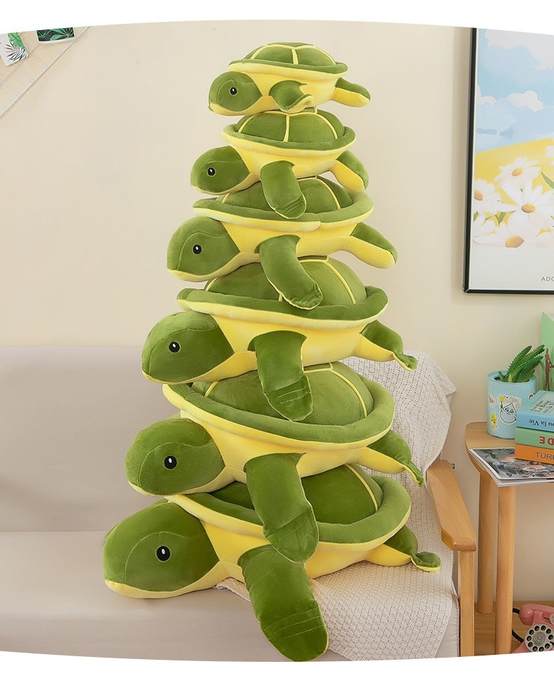 Adorable Little Turtle Plush Simulation Pillow Toys