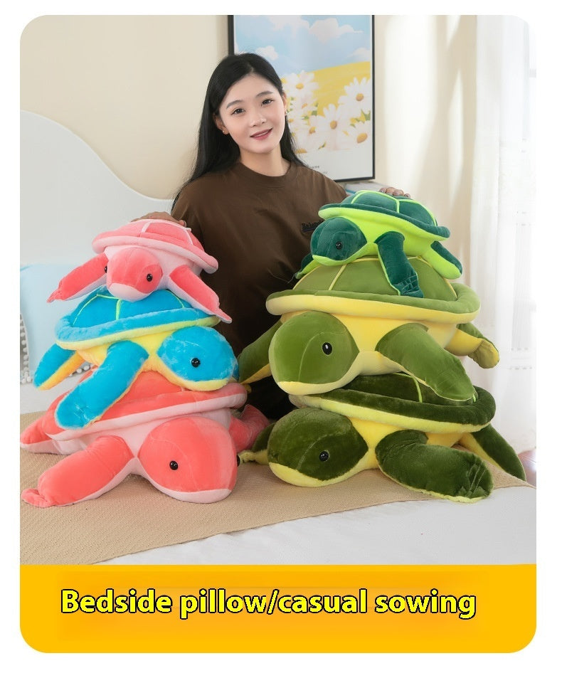 Adorable Little Turtle Plush Simulation Pillow Toys
