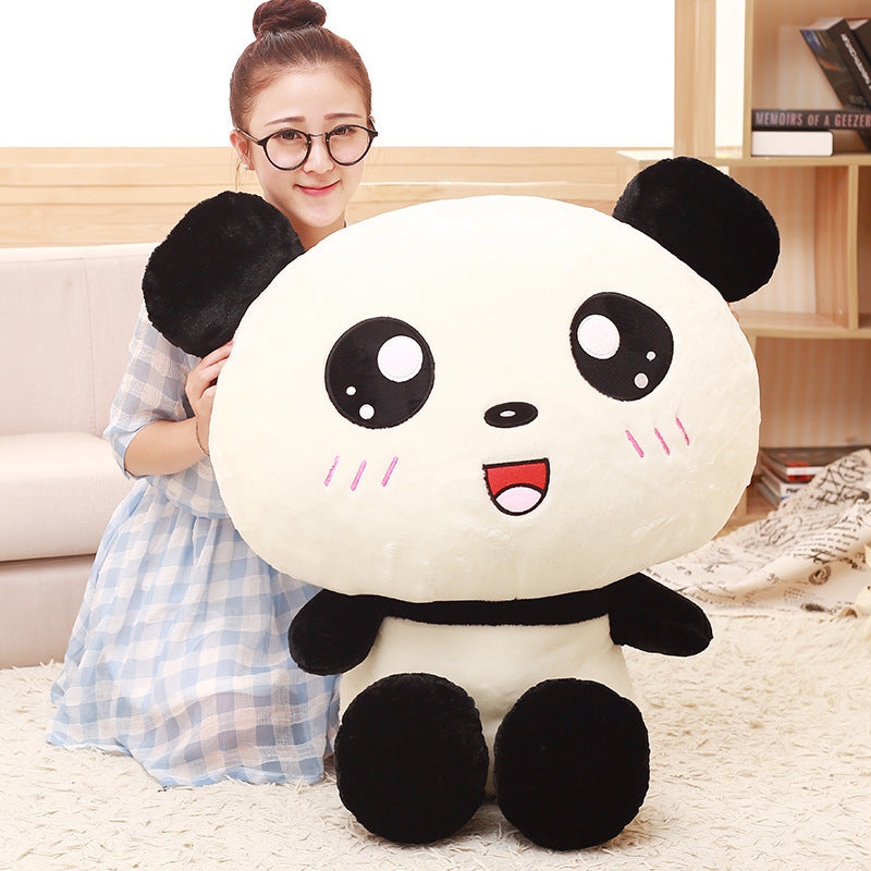 Big Head Panda Plush Toys