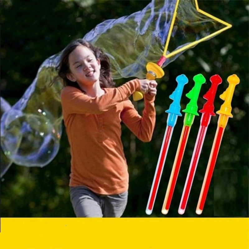Bubble Gun Toy with Long Soap Bubble