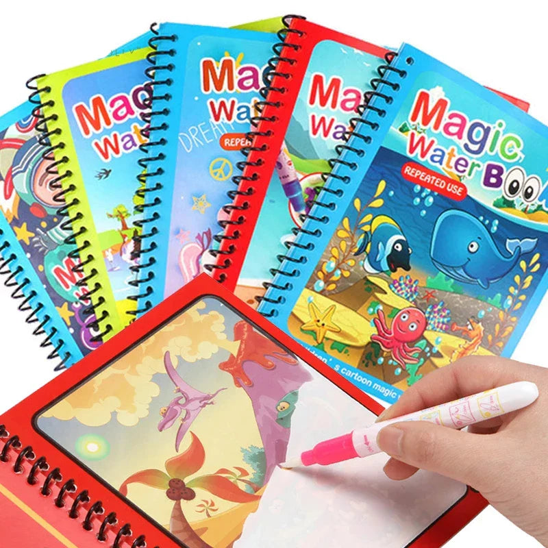 Enchanting Water Magic Drawing Book