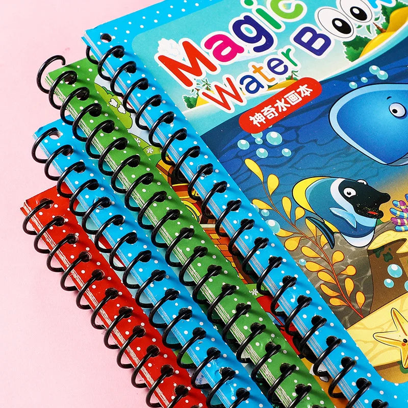 Enchanting Water Magic Drawing Book