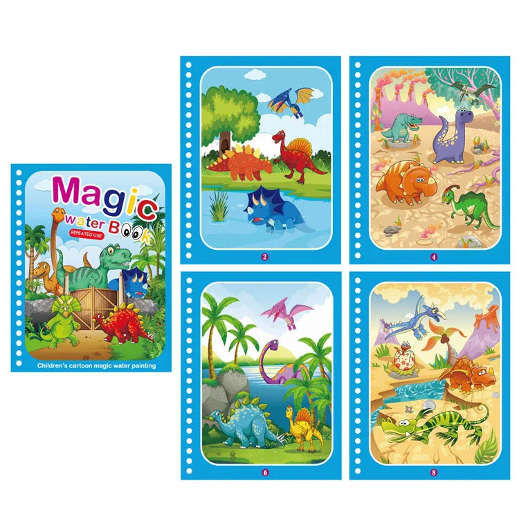 Enchanting Water Magic Drawing Book