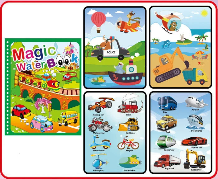 Enchanting Water Magic Drawing Book