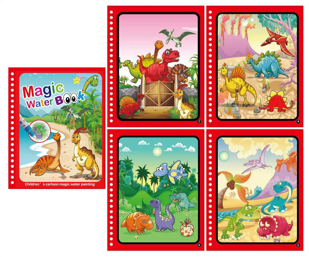 Enchanting Water Magic Drawing Book