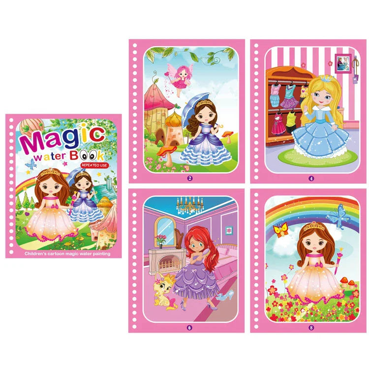 Enchanting Water Magic Drawing Book