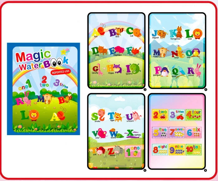 Enchanting Water Magic Drawing Book