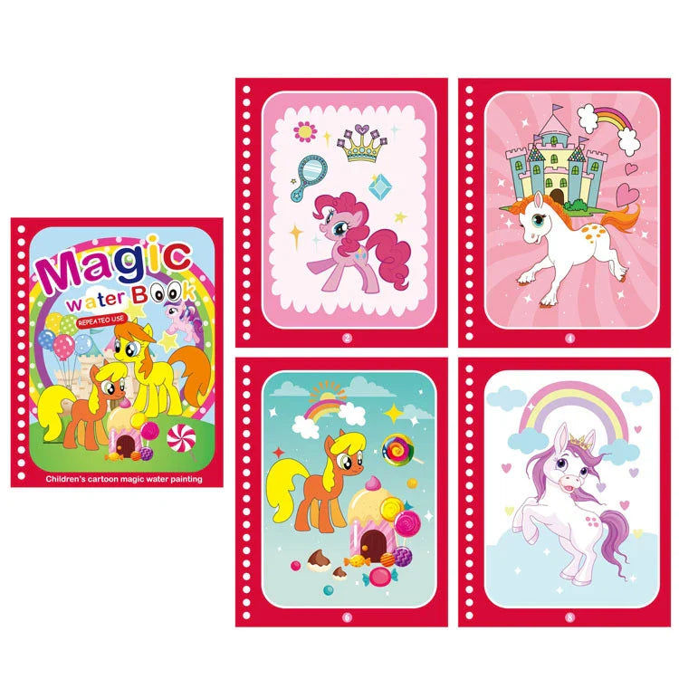 Enchanting Water Magic Drawing Book