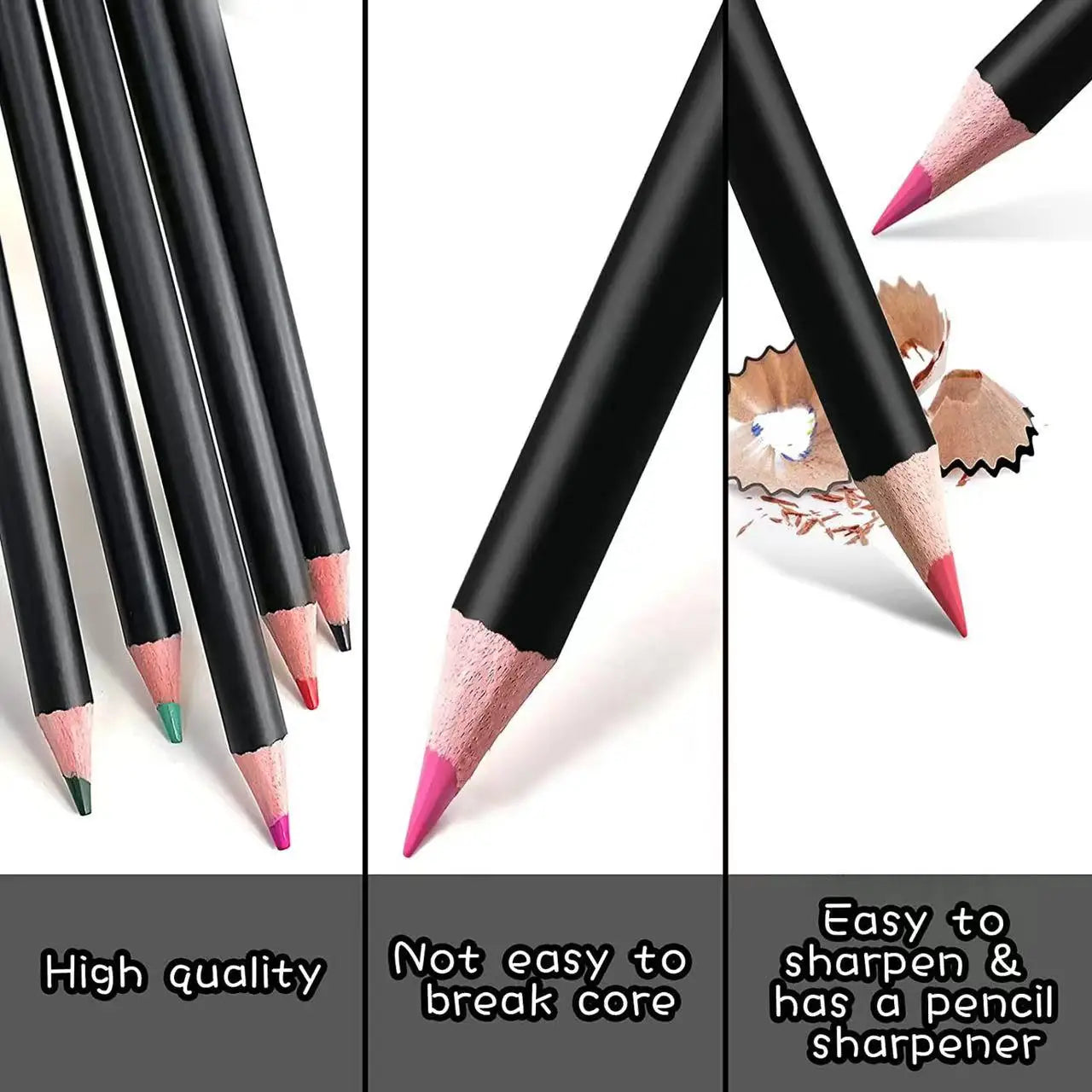 OEM 72 Pcs Oil-Based Custom Colored Pencil Set Art Drawing Kit for Adult Coloring Books