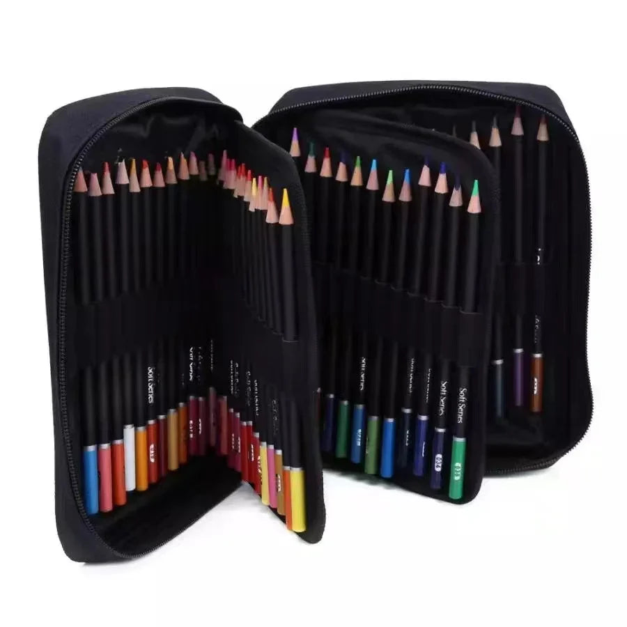 OEM 72 Pcs Oil-Based Custom Colored Pencil Set Art Drawing Kit for Adult Coloring Books