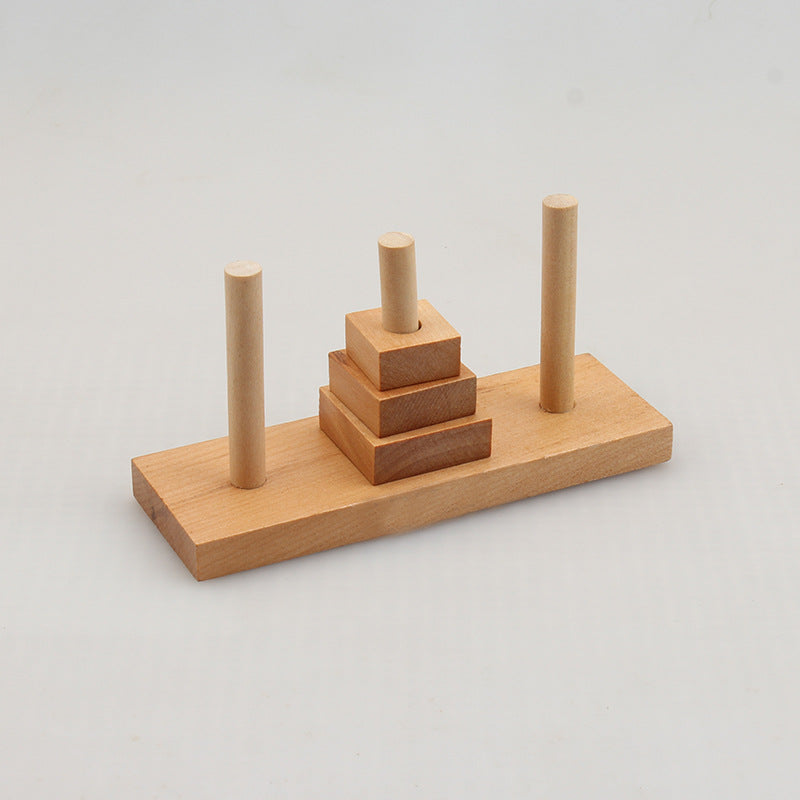 Mini Three-Layer Hanno Set Wooden Educational Toy