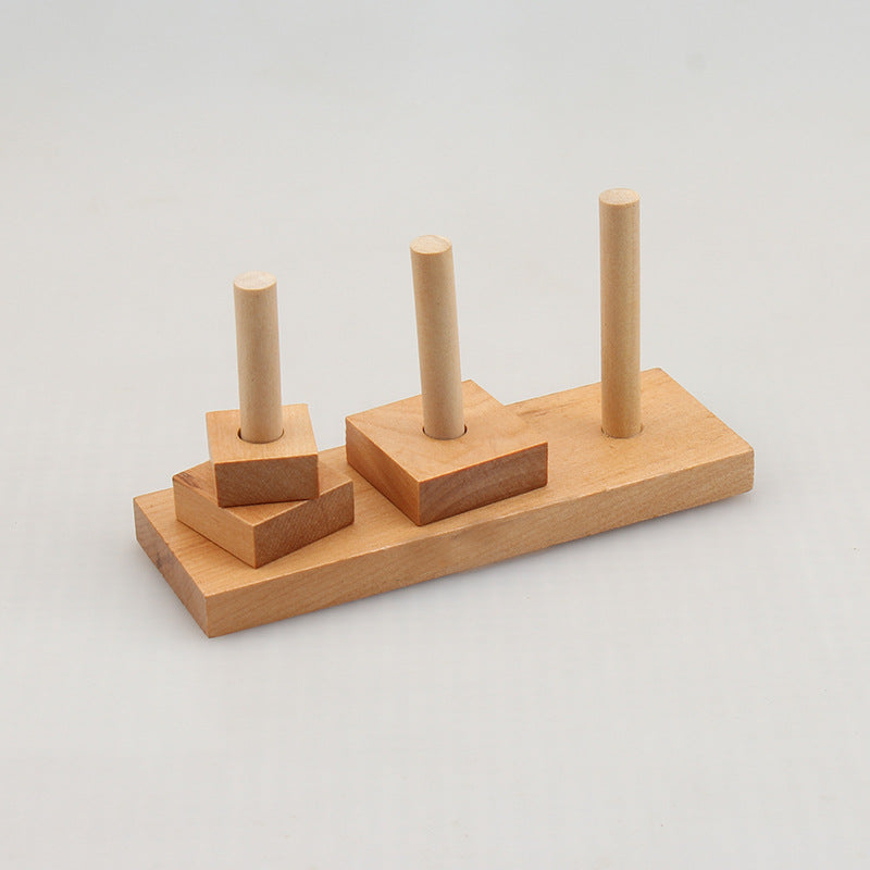 Mini Three-Layer Hanno Set Wooden Educational Toy