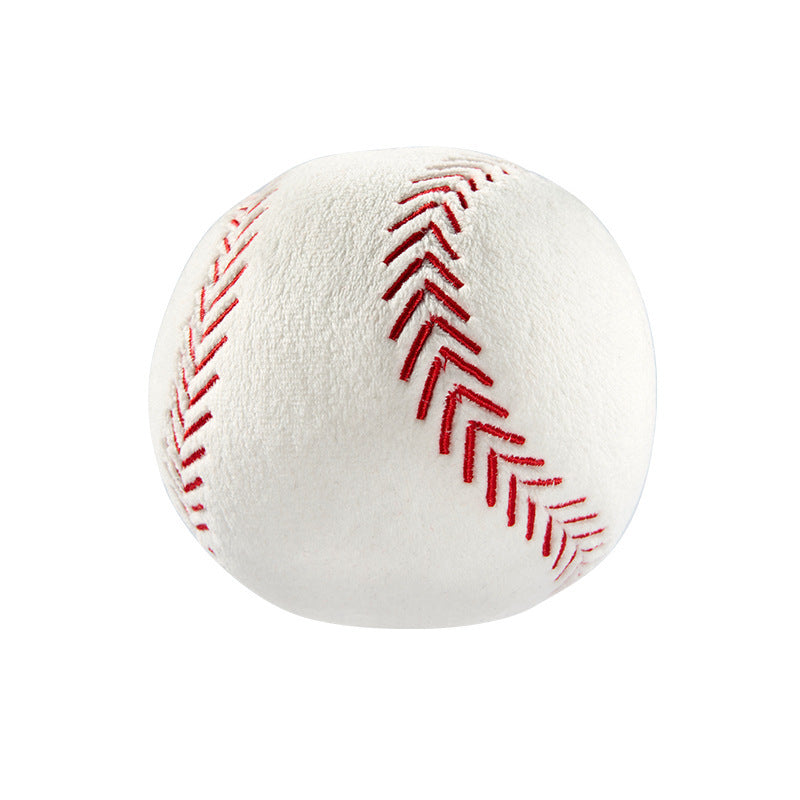 Plush Olive Ball Shape Rugby Simulation Toy