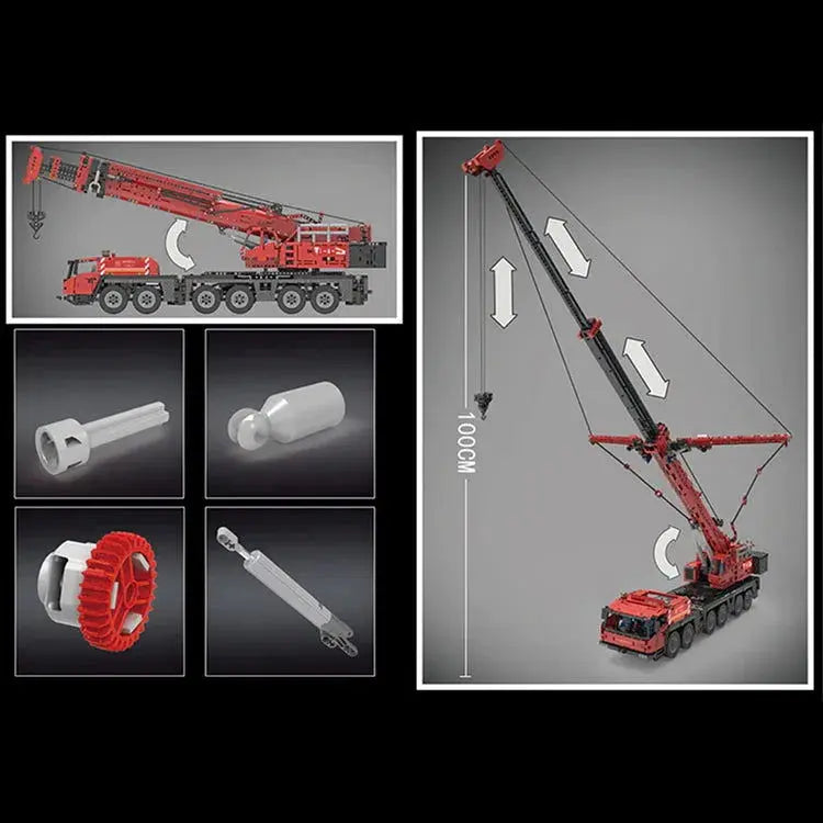 REMOTE CONTROLLED CRANE 4460PCS