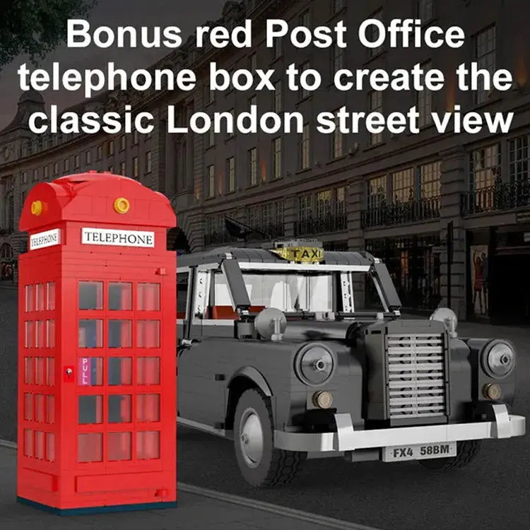 REMOTE CONTROLLED LONDON TAXI 1870PCS