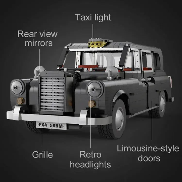 REMOTE CONTROLLED LONDON TAXI 1870PCS