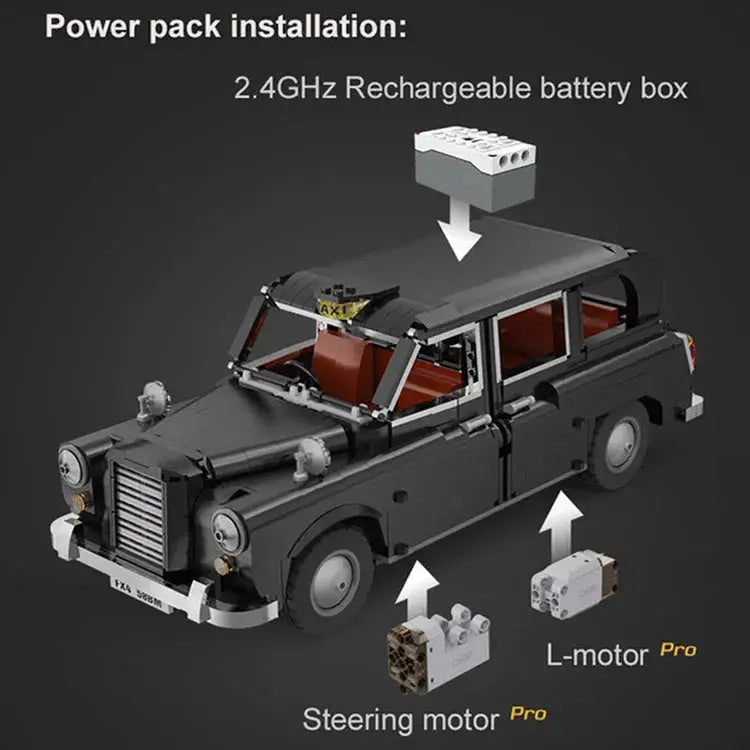 REMOTE CONTROLLED LONDON TAXI 1870PCS