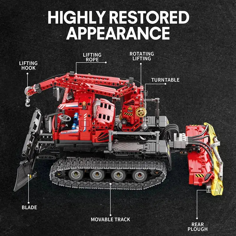 REMOTE CONTROLLED SNOW GROOMER 1099PCS