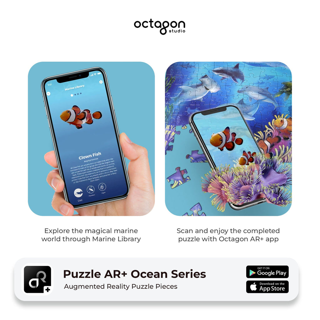 Ocean AR+ Augmented Reality Jigsaw