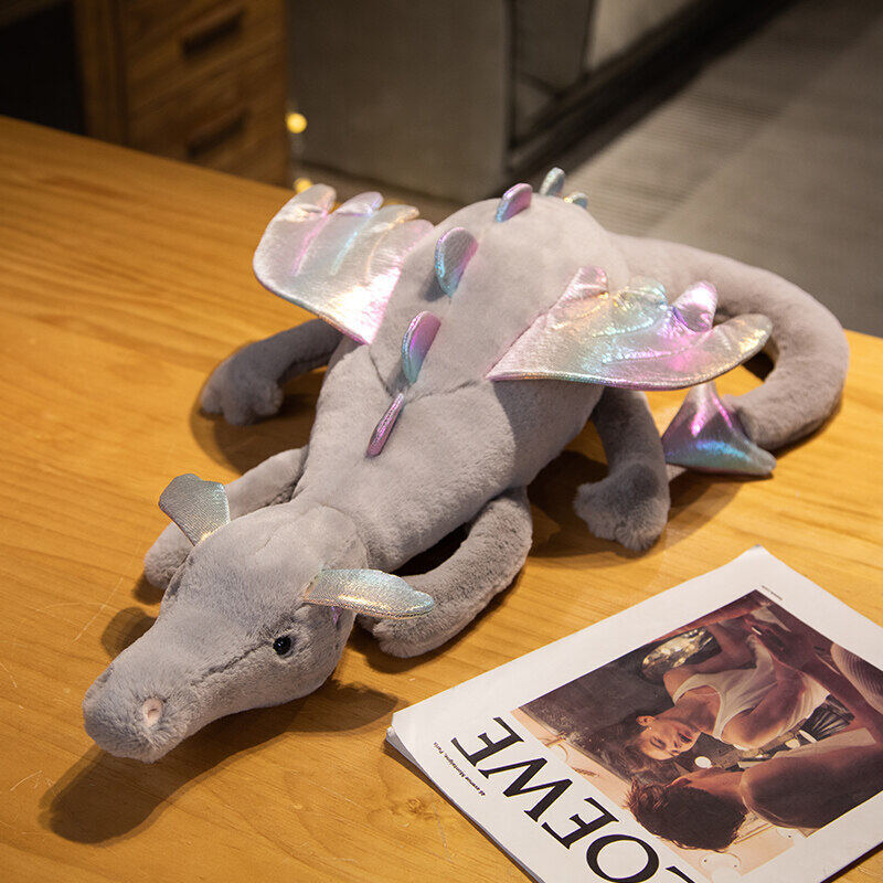 Stuffed Dragon Plush Toy with Wings