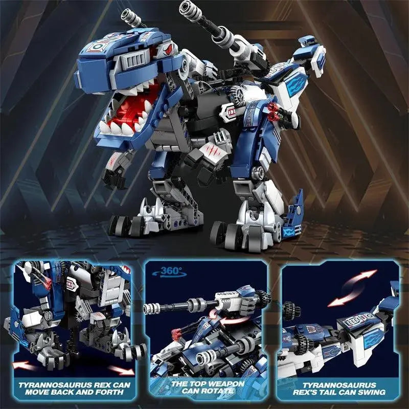 Three in One Tyrannosaurus Rex Transformation Remote Control Robot