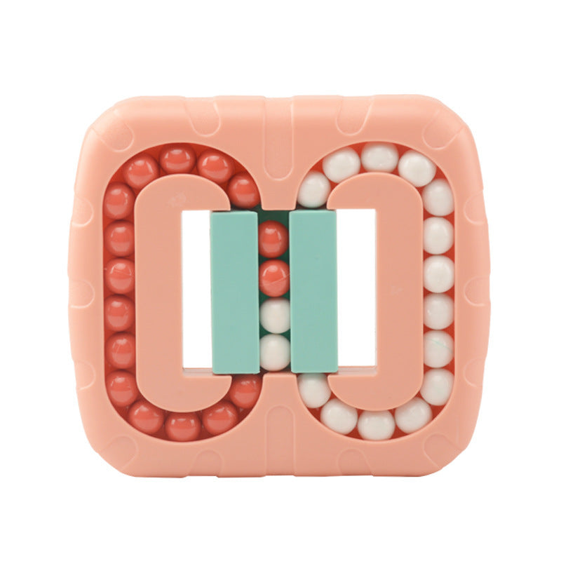 Unique Rotating Bead Plate Finger Puzzle Educational Toy