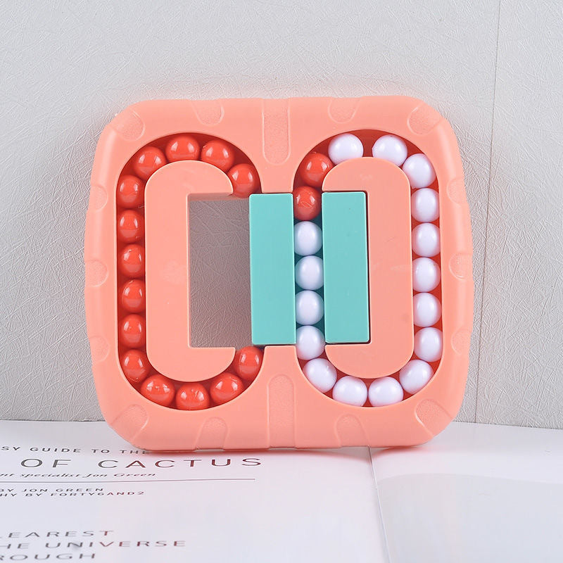Unique Rotating Bead Plate Finger Puzzle Educational Toy