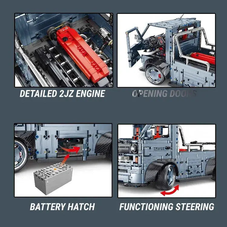 WIDEBODY JAPANESE KEI TRUCK 2492PCS