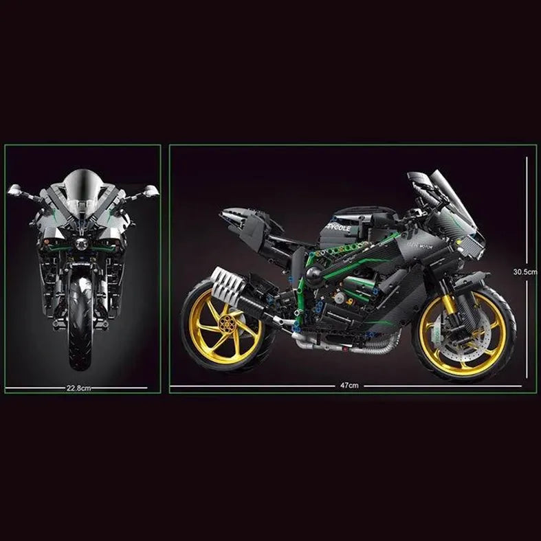 Hurricane H2-R Motorbike 1808pcs