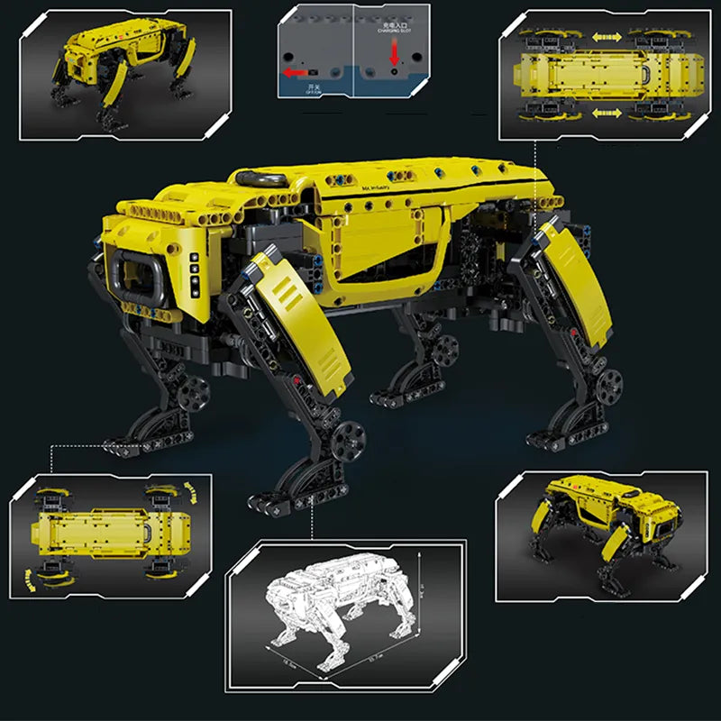 Remote Controlled Dynamics Robot Dog 935pcs